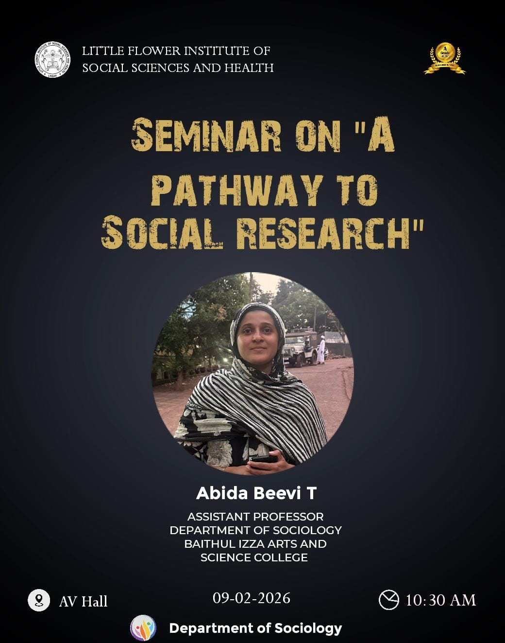 Seminar on "A Pathway to Social Research"