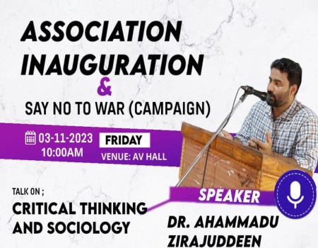 Association Inauguration