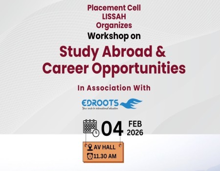 Workshop on Study Abroad & Career Opportunities