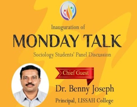 Monday Talk : Weekly Panel Discussion of Sociology Students