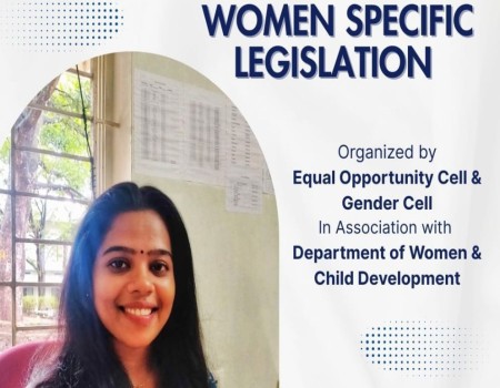Session on Women Specific Legislation