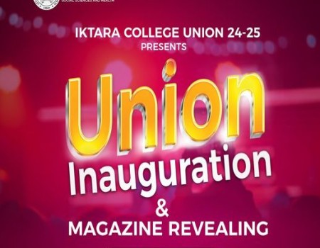 Union Inauguration and Magazine Revealing